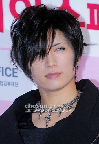 日本妖男GACKT到访韩国出席2009亚洲歌谣节