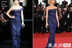 捷克超模优雅亮相 Armani Privè礼服闪耀戛纳