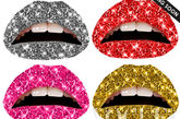 Violent Lips还即将推出4款闪钻效果的贴纸，售价16美金。 
