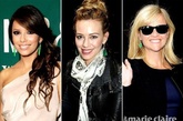 绿耳坠 

Eva Longoria,Hilary Duff和ReeseWitherspoon都戴上了绿色耳坠，衬托出脸部轮廓。
