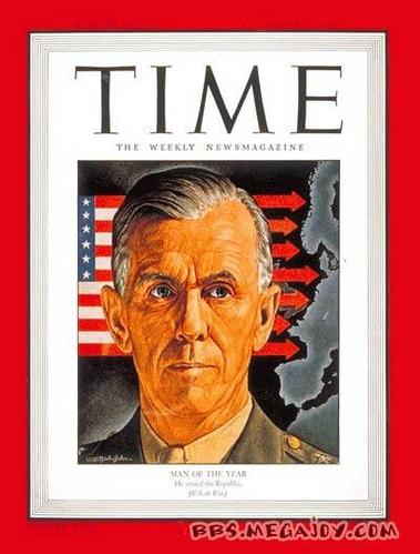 《时代》周刊封面上的二战美国风云人物[组图
