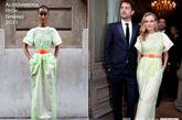 Liaisons Au Louvre慈善晚宴巴黎举行，戴安-克鲁格身穿优雅绿裙挽男友助阵。