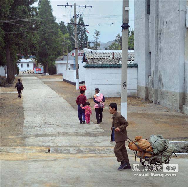 朝鲜式新农村,没有垃圾,没有圈地运动.