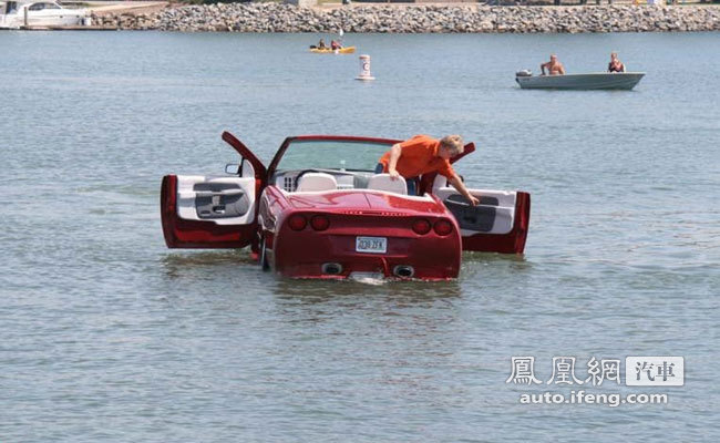 水陆两栖豪车 比游艇更好的选择 