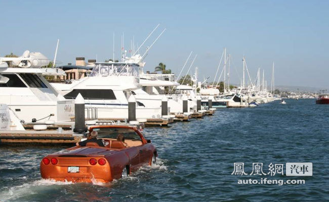 水陆两栖豪车 比游艇更好的选择 