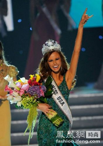 2011美国小姐选美大赛尘埃落定 阿莉莎喜获冠军