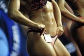近日，世界健身大赛在匈牙利布达佩斯举行。众多猛男猛女齐聚，同台展示自己的完美身材。
