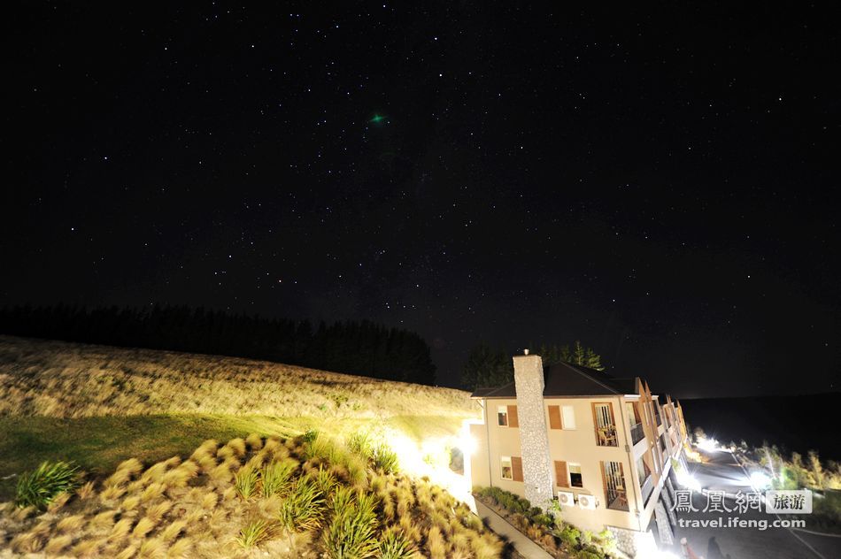 新西兰首屈一指的terrace downs高尔夫度假酒店欣赏星空银河