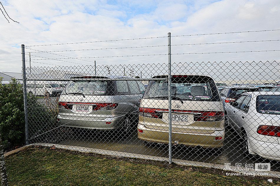 新西兰基督城租车公司遍布机场周边 各类车型皆有