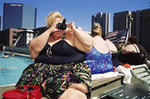 英国摄影师记录胖人的快乐生活