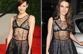大胆的蕾丝透明裙来自Camilla and Marc，Jena Malone穿着它出现于名利场的派对上，而90210 的女星Jessica Lowndes 则在伦敦呈现出了更短的款式。

