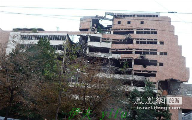 实拍如今的被北约炸毁的中国驻南斯拉夫大使馆