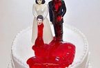 离婚盛行 离婚蛋糕让分手充满搞笑