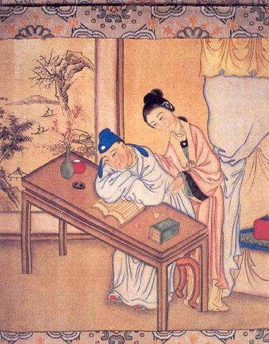 盘点清代最唯美含蓄的春宫图：只可意会不必言传