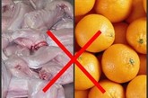 兔肉+橘子：引起肠胃功能紊乱，导致腹泻