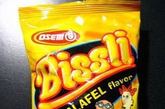 以色列：佛拉佛点心。以色列Bissli公司生产的这种面食小吃类似于炒粉，最畅销的当属佛拉佛――一种鹰嘴豆丸子的风味。

