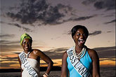 安哥拉地雷小姐选美；参赛选手必须是被地雷炸伤的女性。旨在引起人们对安哥拉动荡局势的关注。