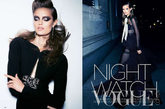 澳大利亚版Vogue九月时装大片由超模Katie Fogarty演绎。多样的蕾丝花色尤使此次大片的夜色主题妩媚异常。
