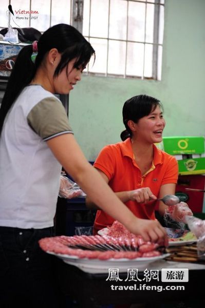 越南不仅美女横行 街头小吃更加诱人