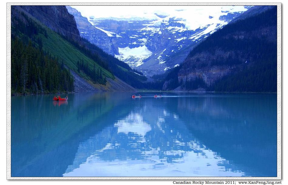 加拿大落基山：露易丝湖及周围景点