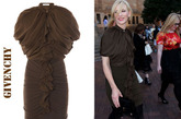 凯特布兰切特穿着一条 纪梵希（Givenchy）的荷叶边褶皱裙, 
这条裙子的售价是 ￡1,468欧元.