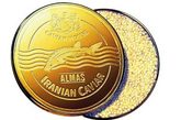 世界上最贵的鱼子酱当属这款由伊朗出口的“Almas鱼子酱”，它是用白化鳇鱼制作的，盒子外层还涂有金箔。在英国伦敦，一盒重量为32盎司的Almas鱼子酱售价达到了2.5万美元(约合17万元人民币)。 