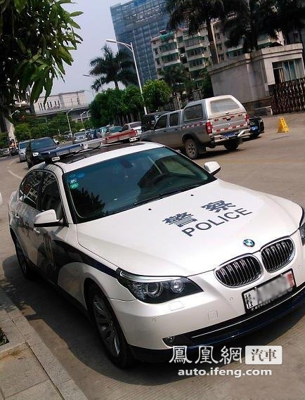 广西南宁再次惊现宝马警车 有图有真相