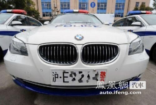 广西南宁再次惊现宝马警车 有图有真相