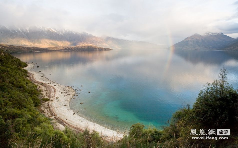 画布上的国家 新西兰山水景色宛如绝世油画
