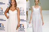 杰西卡·奥尔芭 (Jessica Alba) 穿2011杜嘉班纳（Dolce & Gabbana）
杰西卡·奥尔芭 (Jessica Alba)身穿2011杜嘉班纳（Dolce & Gabbana）蕾丝长裙现身活动现场纯洁优雅的形象顿时hold住全场。