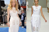 莱斯莉·曼恩 (Leslie Mann)穿杜嘉班纳（Dolce & Gabbana）
莱斯莉·曼恩 (Leslie Mann)参加戛纳电影节时身穿了一条杜嘉班纳（Dolce & Gabbana）及地连衣裙。 
