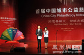 8月26日，首届“中国城市公益慈善指数”在安徽芜湖发布。央视姚雪松和芜湖电视台徐晨星主持此次发布会。