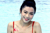 20位进入广西南宁南国标准美女大赛决赛的美女清凉亮相，身材凹凸有致，魅力四射。 
