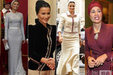 而卡塔尔的王妃莫扎更是中东国家的明星人物。每次亮相其夺目的造型都会成为全场焦点。喜欢时装，会定期要求迪奥、香奈儿等设计公司为她打理全套服装，时时维持高贵的王室风度。
