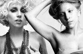 一组Lady Gaga最新写真，Ga姐此次写真风格以灰白色为主，并且难得可贵的淡妆出镜，衣服选择也是薄纱摆尾的抹胸裙。是不是觉得Gaga最近太过于“正常”以至于“不正常”？看点在后边，疯狂的Gaga下身全裸，并且随着自创的舞步撩开裙摆。
