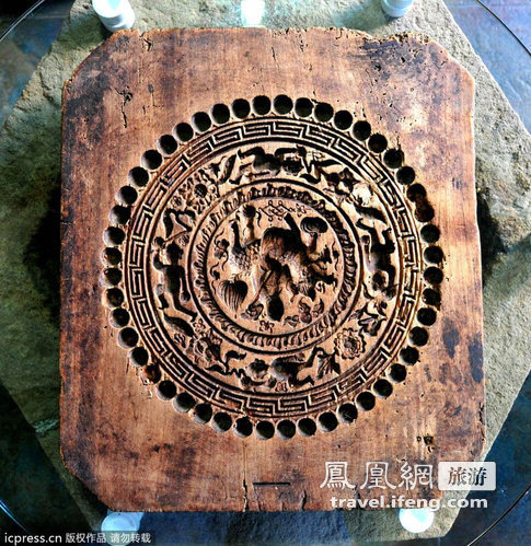 明朝大型月饼模具现身福州 直径40cm