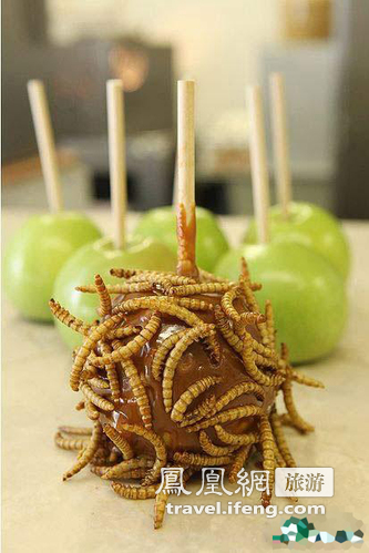 你敢尝试吗 昆虫甜品“秀色可餐”
