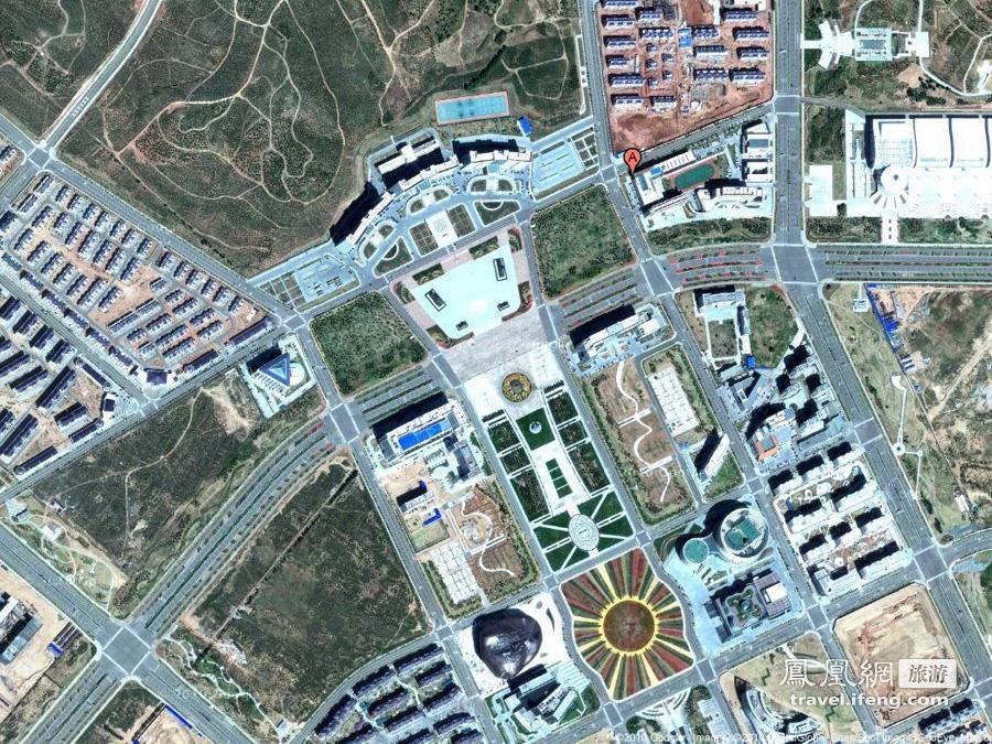 谷歌地图上看中国那些空荡荡的鬼城