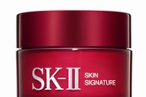 SK-II活肤多元修护精华霜  990元/80g

特有成分Oli-Vityl活能复方帮助肌肤加速启动抗氧化功效，抵抗肌肤细纹暗沉的产生，同时促进皮肤胶原蛋白的增生，从而有效淡化肌肤细纹；肌能超导复合物(Signaline?) 增加细胞活力，从肌底给予肌肤重生力量。