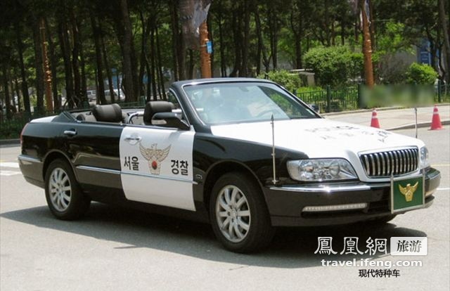 韩国奢华警车 法拉利兰博基尼齐上阵