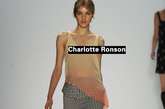 图为品牌Charlotte Ronson的T台秀。