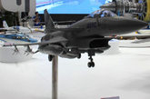 2011年9月21日，第十四届北京国际航空展览会在国家会议中心举行。图为中国歼10飞机。