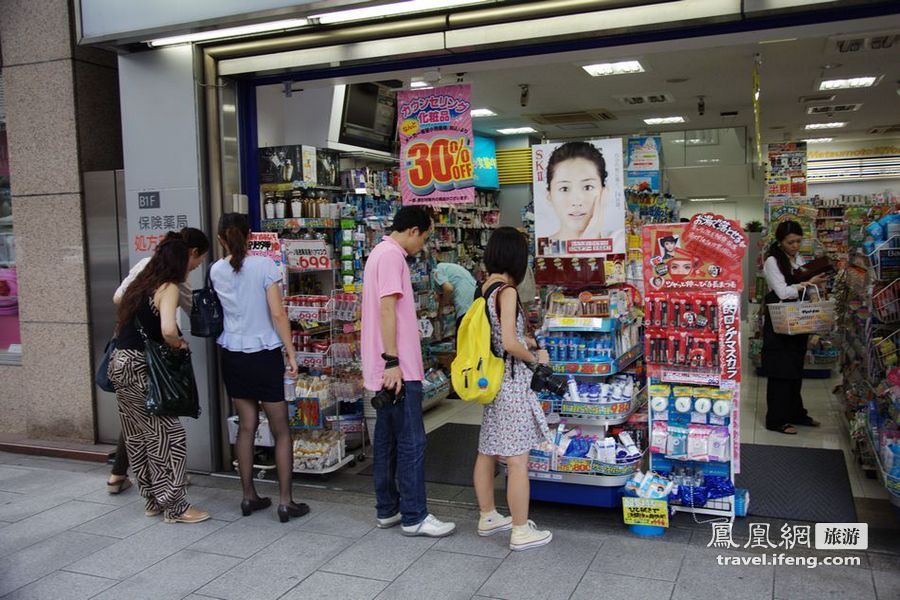 日本药妆店 中国游客的挚爱