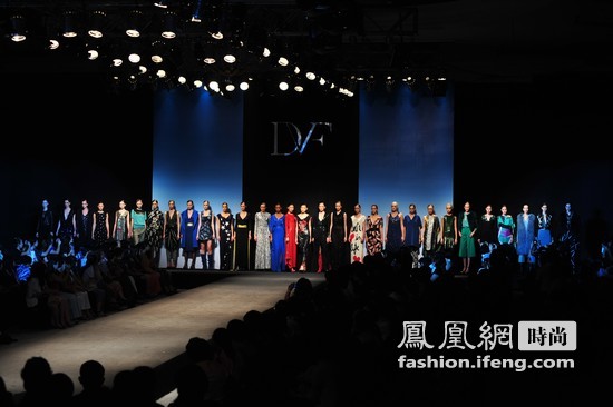 “2011大连世界名师时装展” DVF惊艳亮相