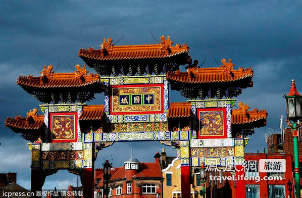 走进英国第一个唐人街 利物浦的中国城