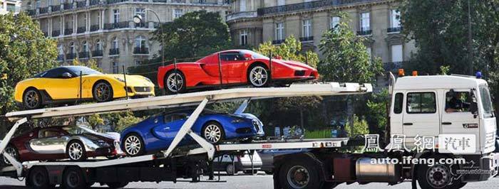 法国警察扣几内亚总统11辆跑车