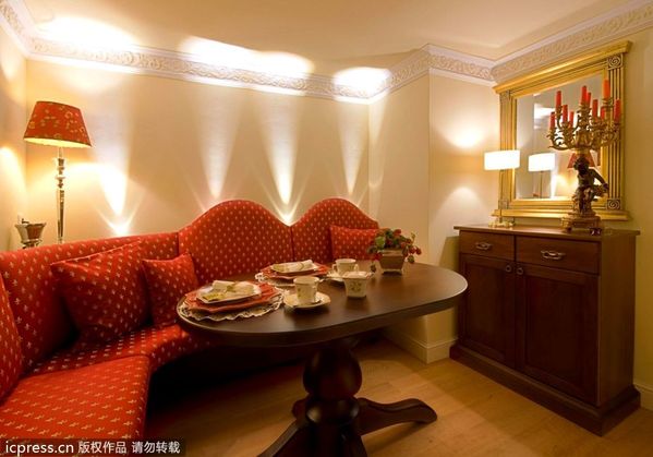 世界最小五星级旅馆 53平甜蜜空间 