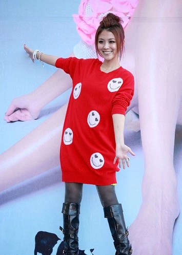 女星巧用发型减龄还瘦脸