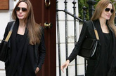 　每时每刻都拗造型谁也受不了，但又不想顶着一头乱糟糟的头发出门该怎么办呢？要知道女明星们也有偷懒的时候：简单的垂顺直发、马尾辫、麻花辫或者干脆戴上帽子来掩饰都是很不错的方法！

　　直发党：

　　Angelina Jolie（安吉丽娜·朱莉）简单的长直发+墨镜也能很有气场，不少女明星都深谙此道。 