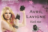 艾薇儿的自创香水品牌“Black Star”，香水瓶的设计相当有她的风格。